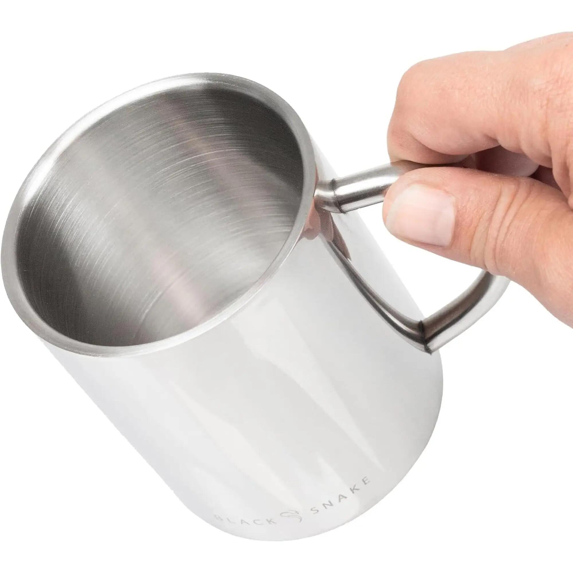 Camping Kochgeschirr Aluminium BW-Stil, Lunch-Besteck, Isolierbecher 1 Person 4/7