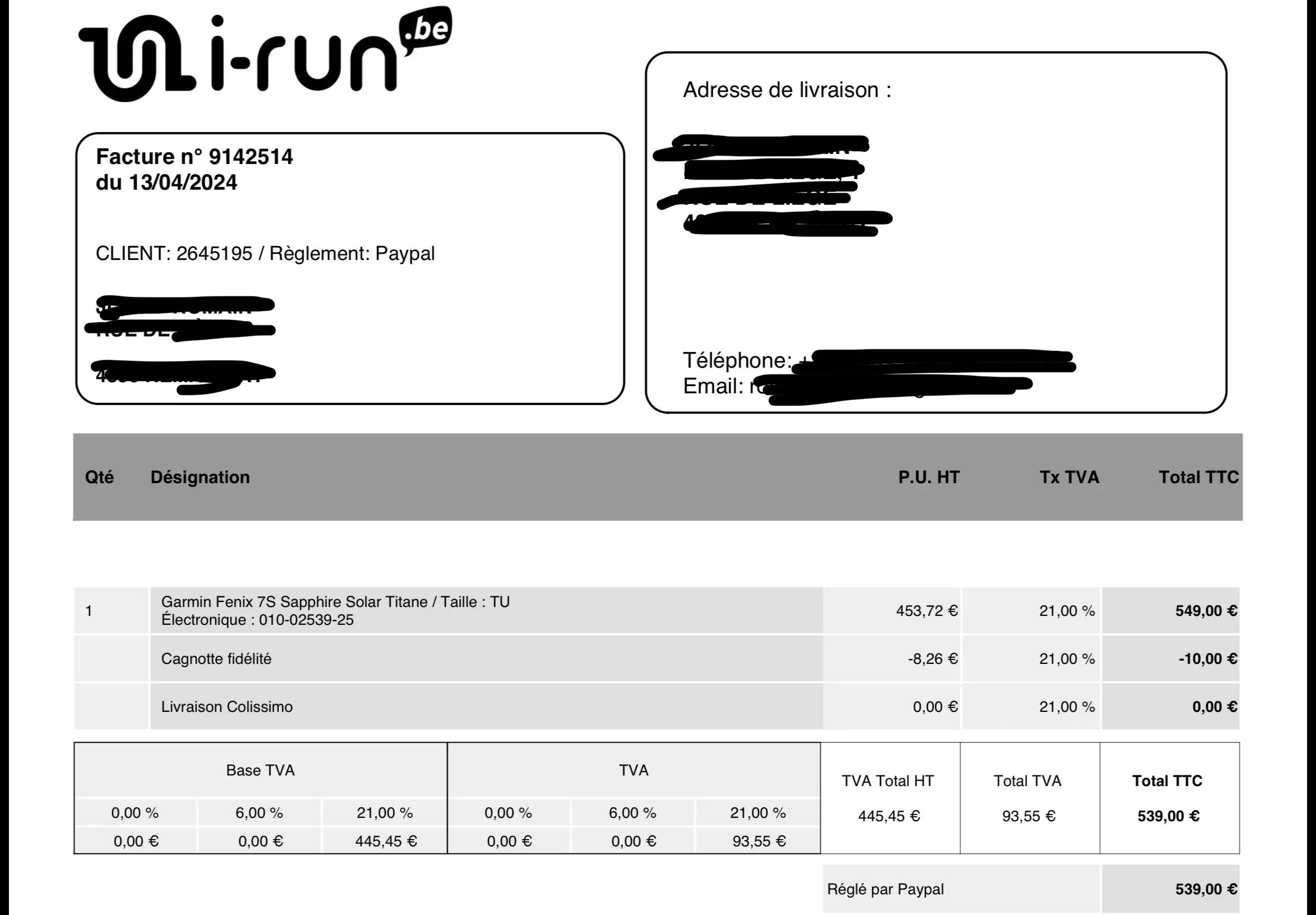Tussen Particulieren - Garmin fenix 7s solar sapphire 43 mm 7/7