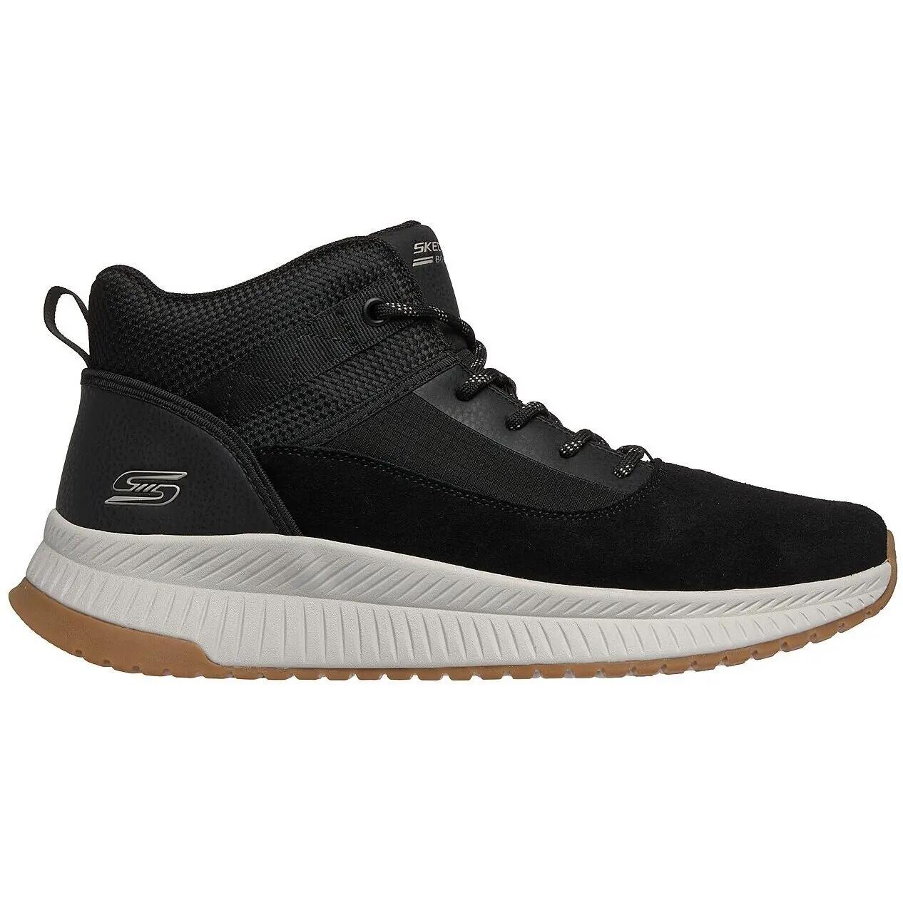 Turnschuhe Skechers Bobs Squad 4-urban Ridge, Schwarz, Herren 2/3