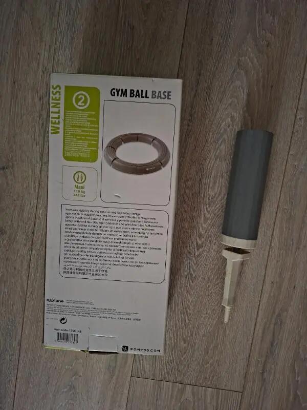 Entre Particuliers - Domyos Gym Ball base et pompe 2/2
