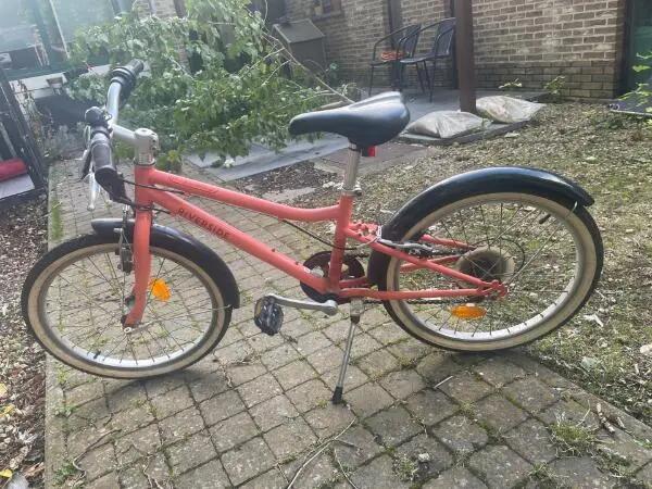 Entre Particuliers - Vélo hybride BTWIN pour enfants Riverside 500 3/4
