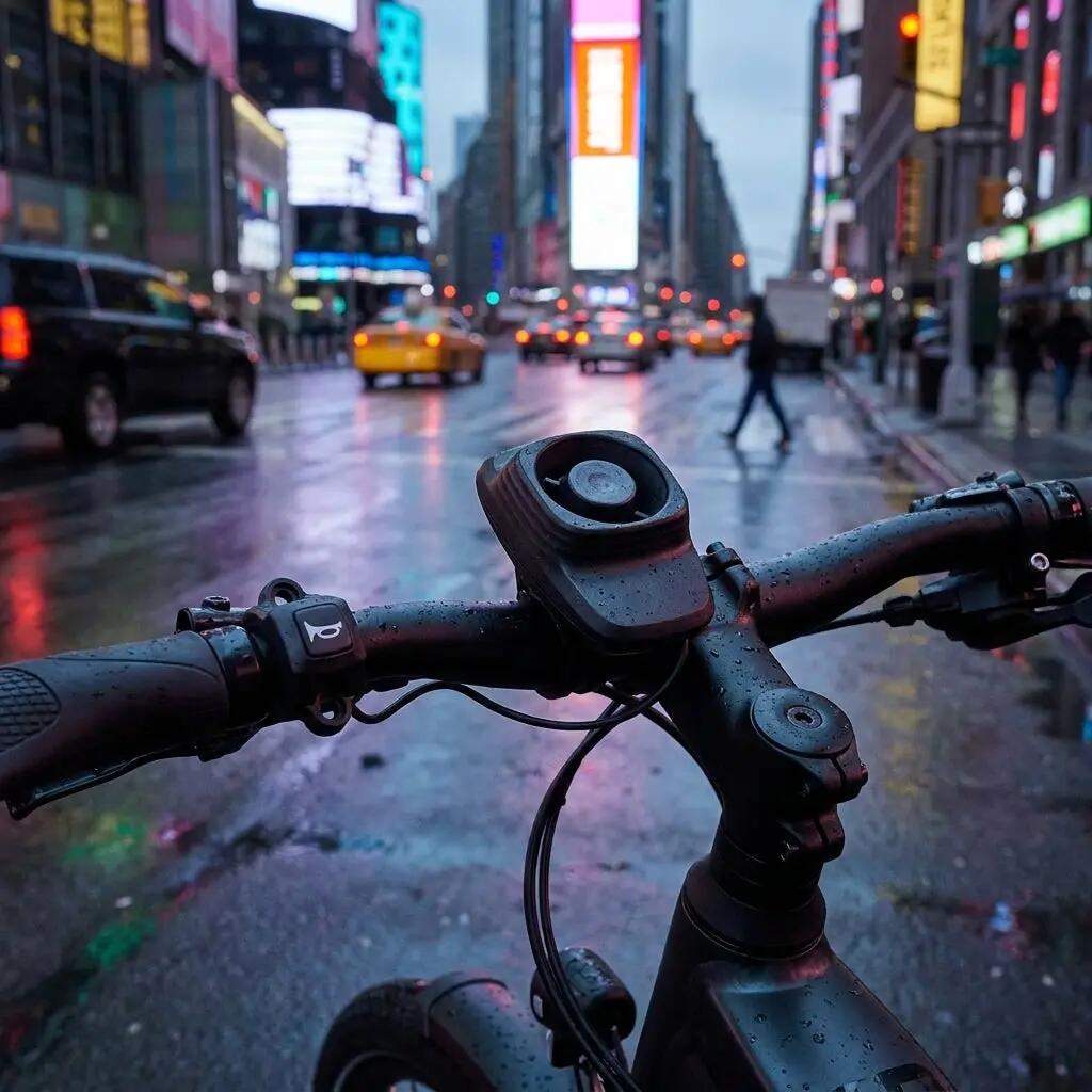Busch+Müller E-Bike Hupe schwarz - Elektrische Fahrradhupe für E-Bikes 2/3