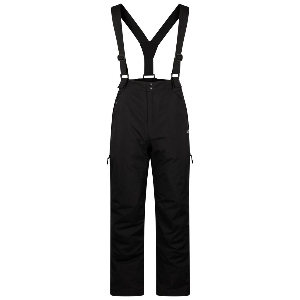 Mens Ski Trousers Padded Water Repellent Pants Salopettes Shaun