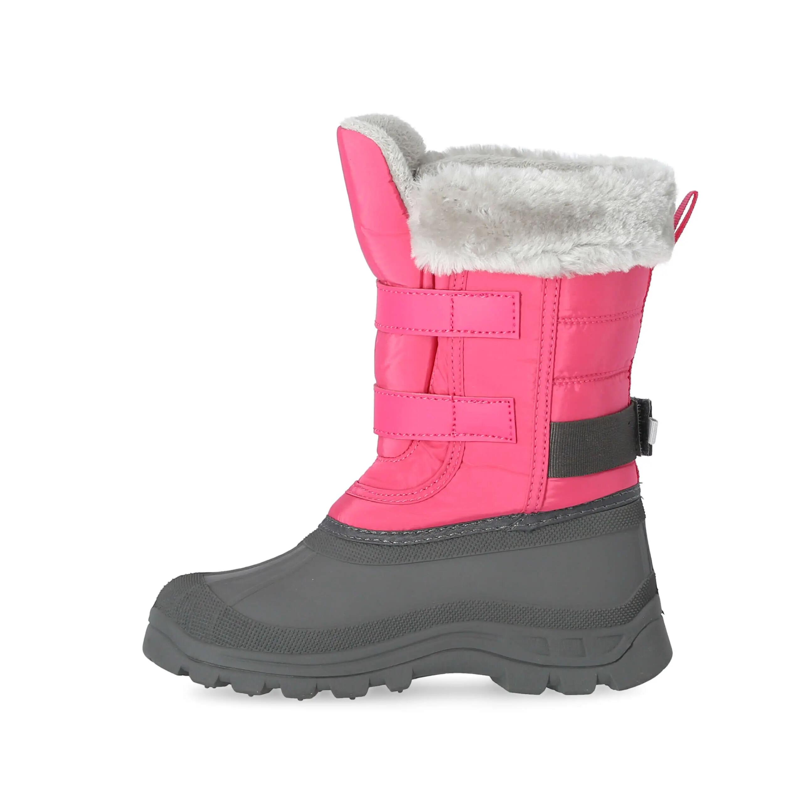 2058 Botas de Neve para Rapariga - Rosa Lady, Forro de Lã Polar 3/5