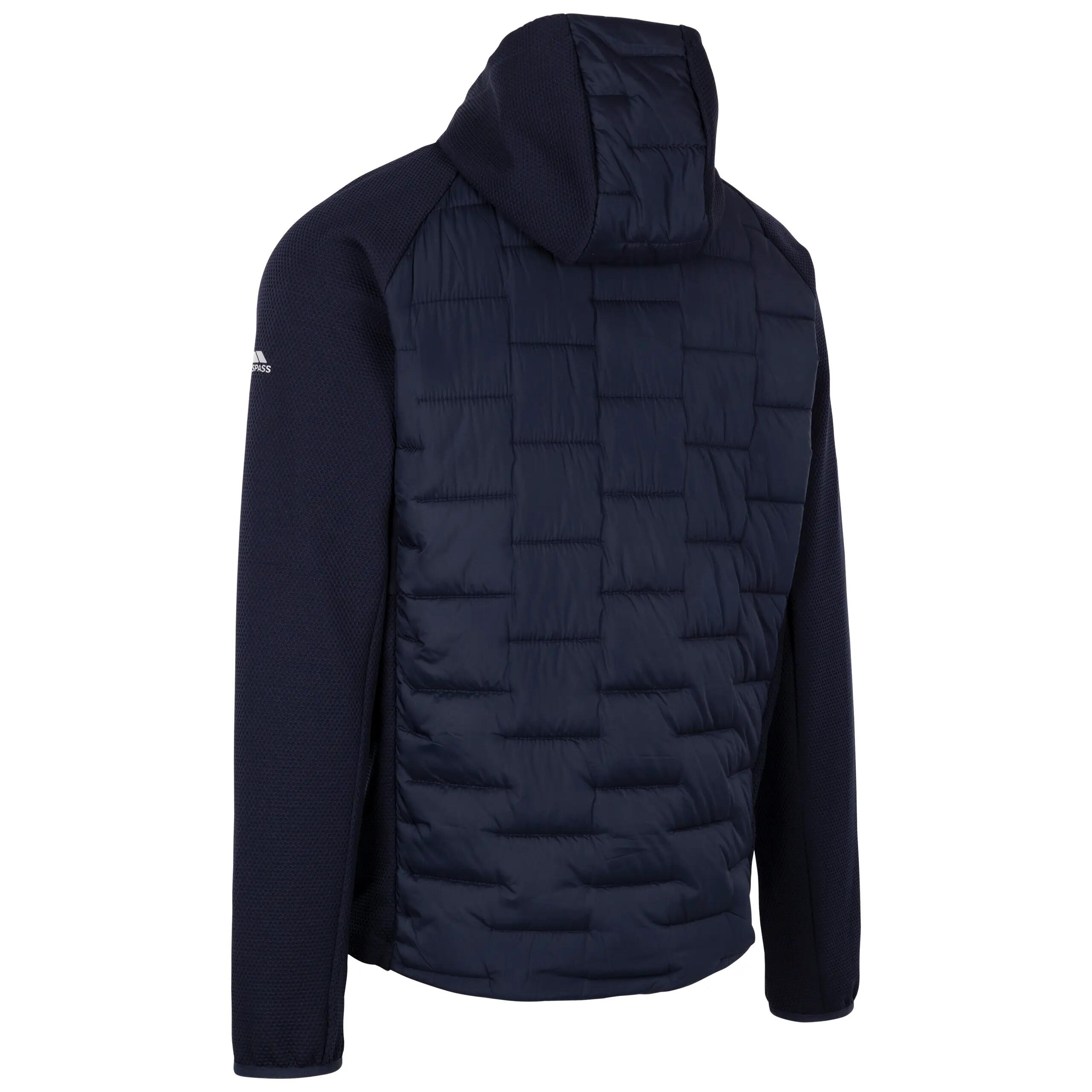 Trespass Heber Sweat hybride matelassé homme Navy 2/2