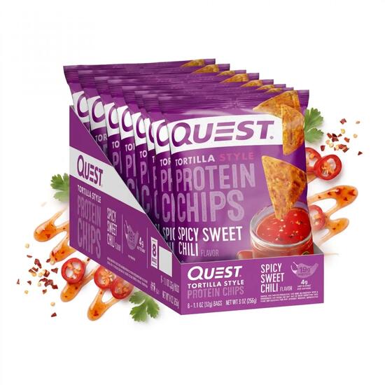 Quest Nutrition Protein Tortilla Chips (8x32g) Spicy Sweet Chili