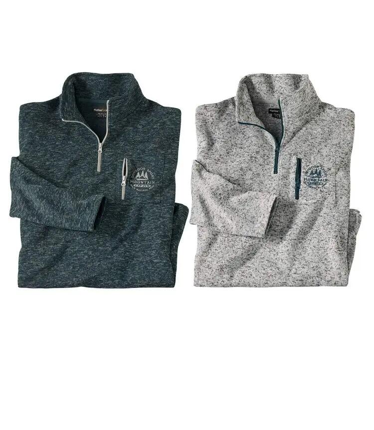 Le Lot de 2 Sweats Molleton 3/5