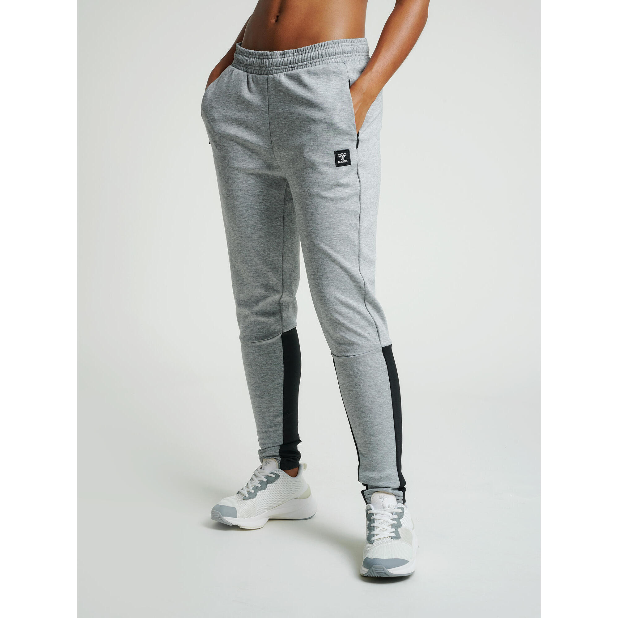 Hummel - Enfiler Pantalon Hmlessi Femme Hummel - Pantalons - Gris - 42 M/l - Decathlon