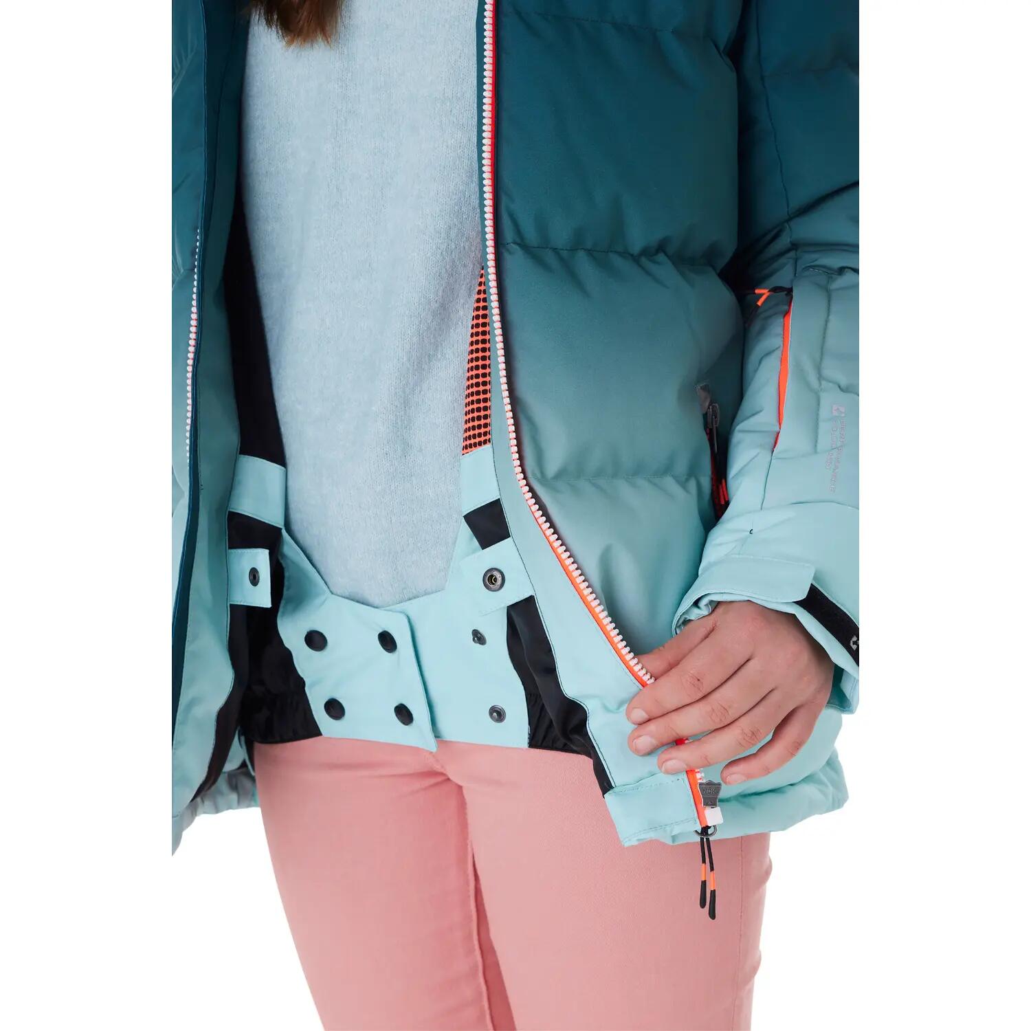 Kinder, Mädchen Ski-Steppjacke KSW 330 GRLSQLTD JCKT 8/15