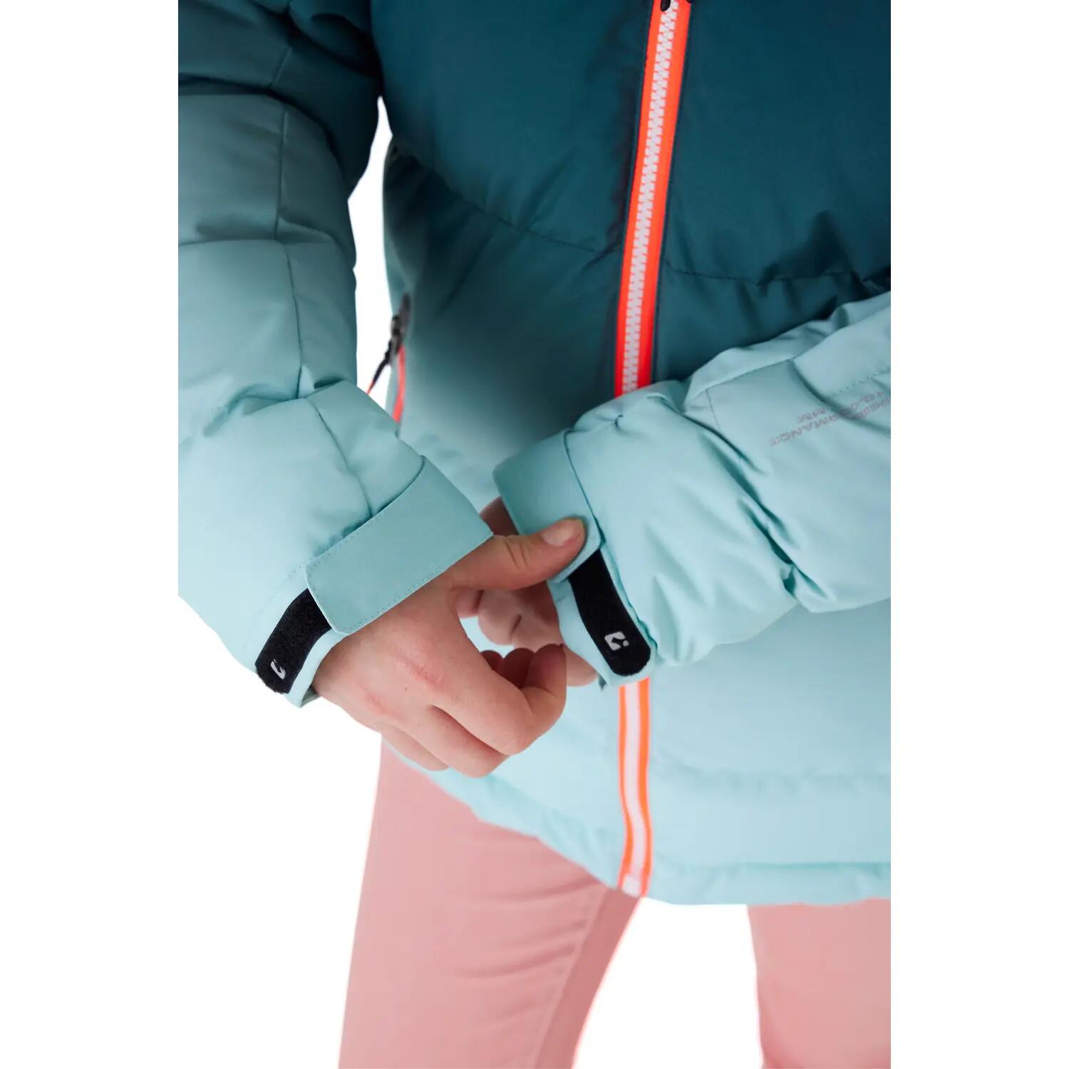 Kinder, Mädchen Ski-Steppjacke KSW 330 GRLSQLTD JCKT 7/15