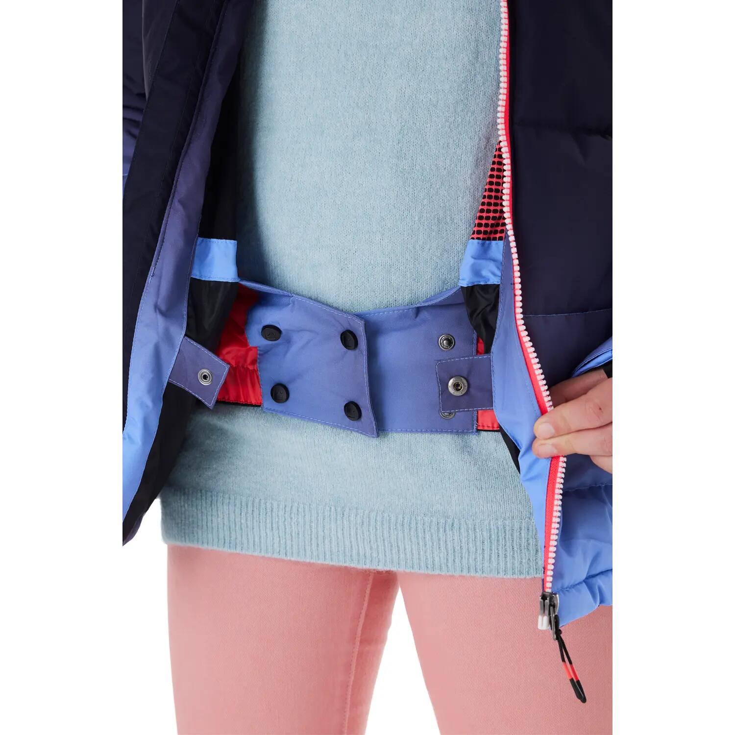 Kinder, Mädchen Ski-Steppjacke KSW 330 GRLSQLTD JCKT 8/14