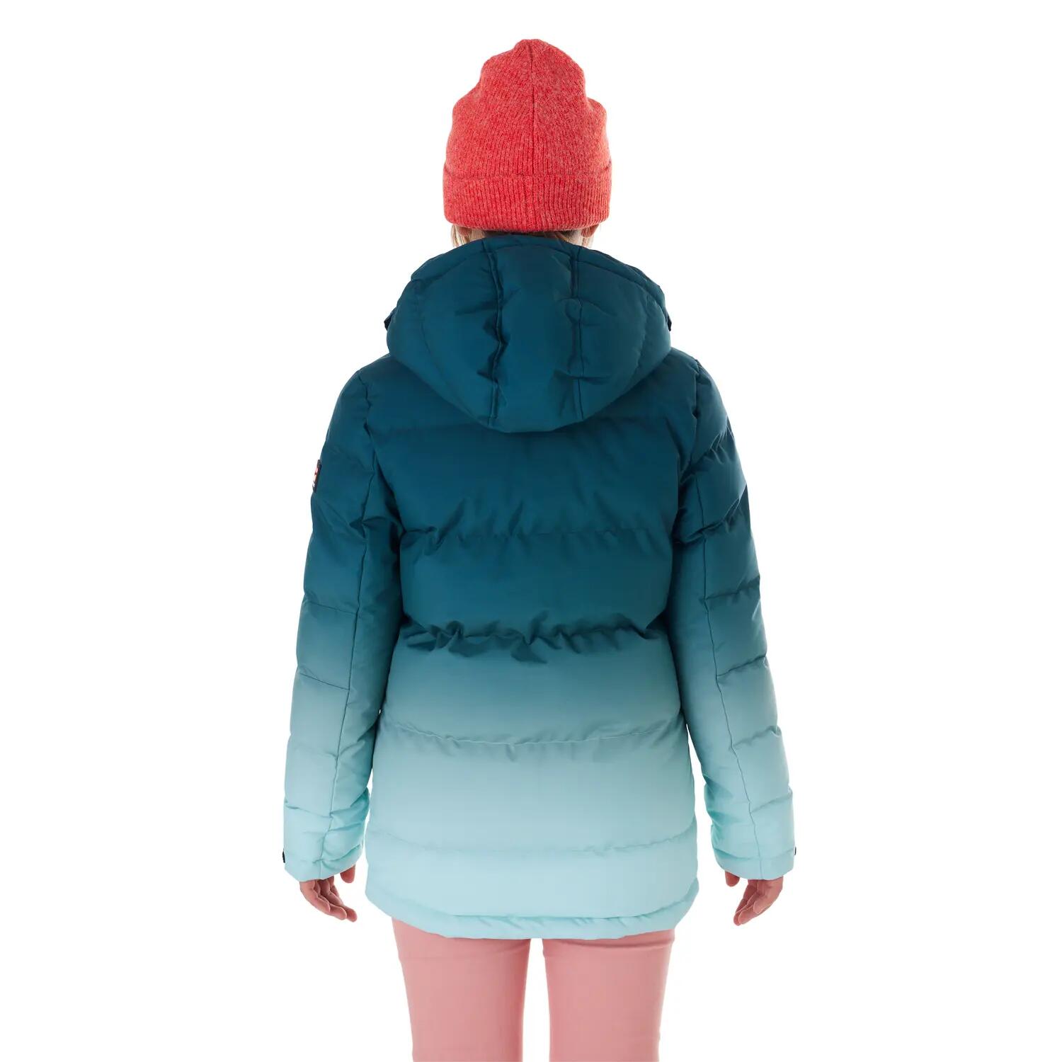 Kinder, Mädchen Ski-Steppjacke KSW 330 GRLSQLTD JCKT 4/15
