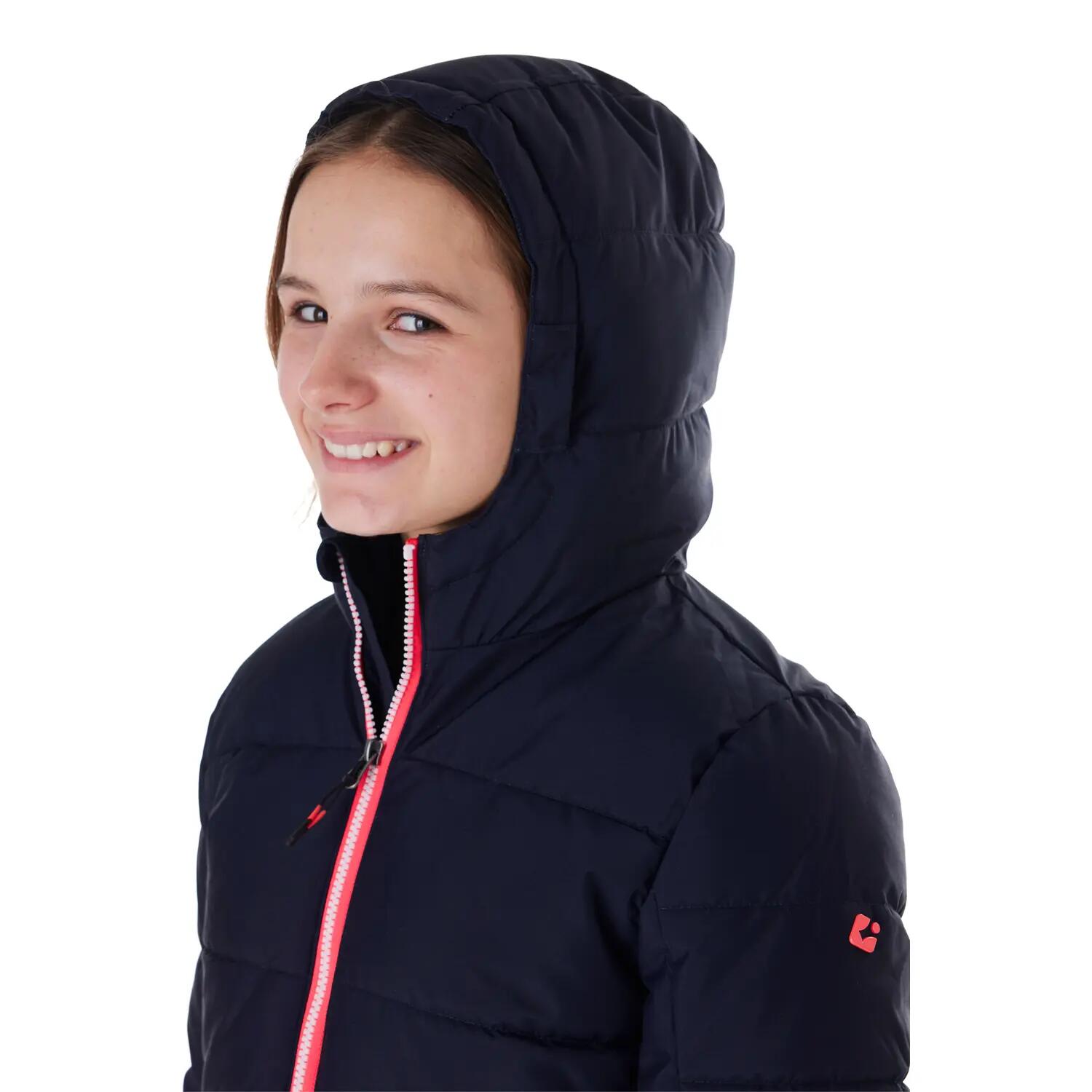 Kinder, Mädchen Ski-Steppjacke KSW 330 GRLSQLTD JCKT 6/14