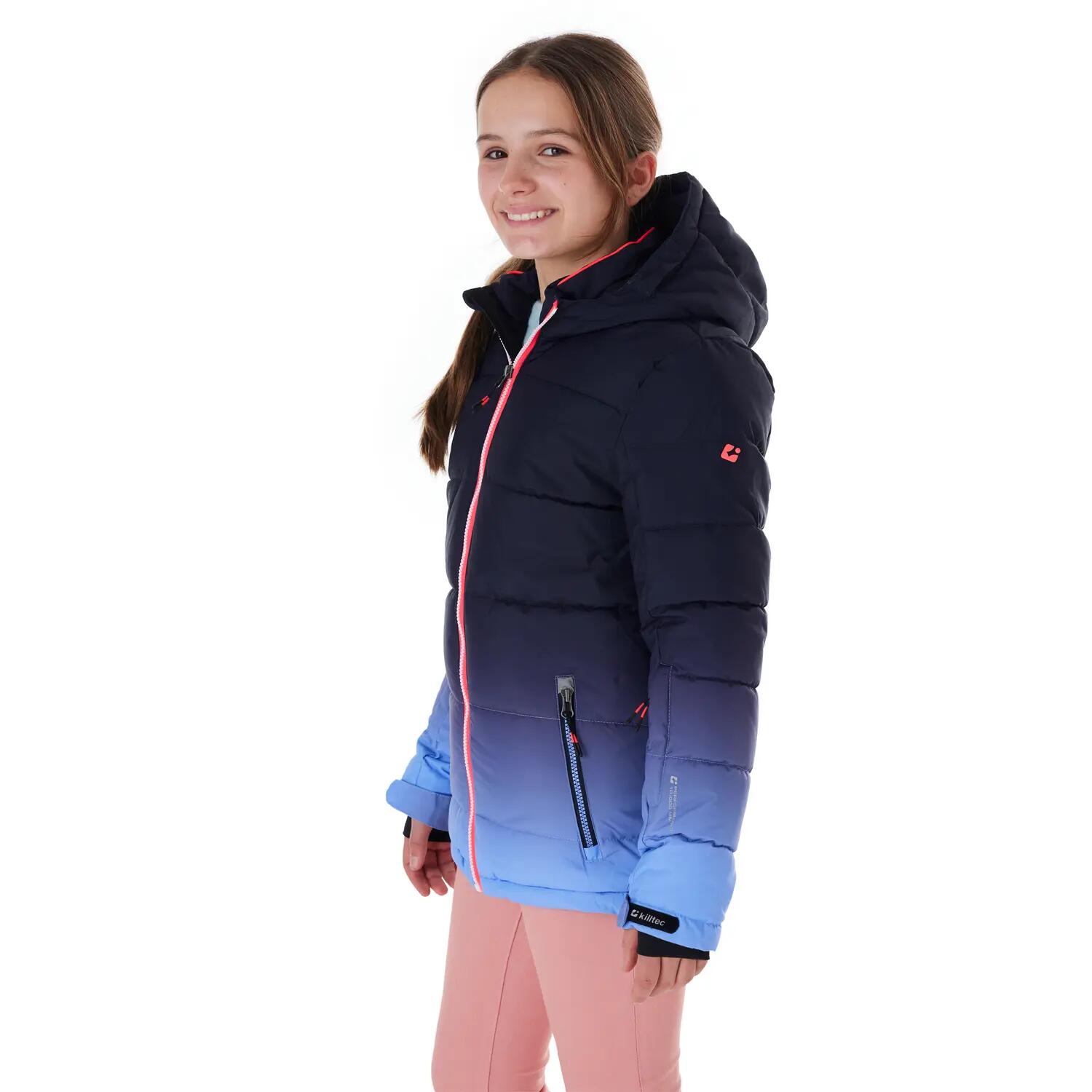 Kinder, Mädchen Ski-Steppjacke KSW 330 GRLSQLTD JCKT 5/14