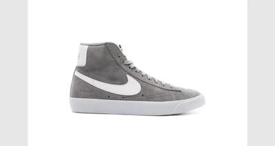 Heren - sneakers - suède mid-top - blazer mid 77 - grijs