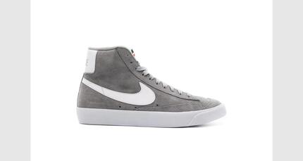 Hombres - zapatillas - piel nobuk media altura - Blazer Mid 77 - gris