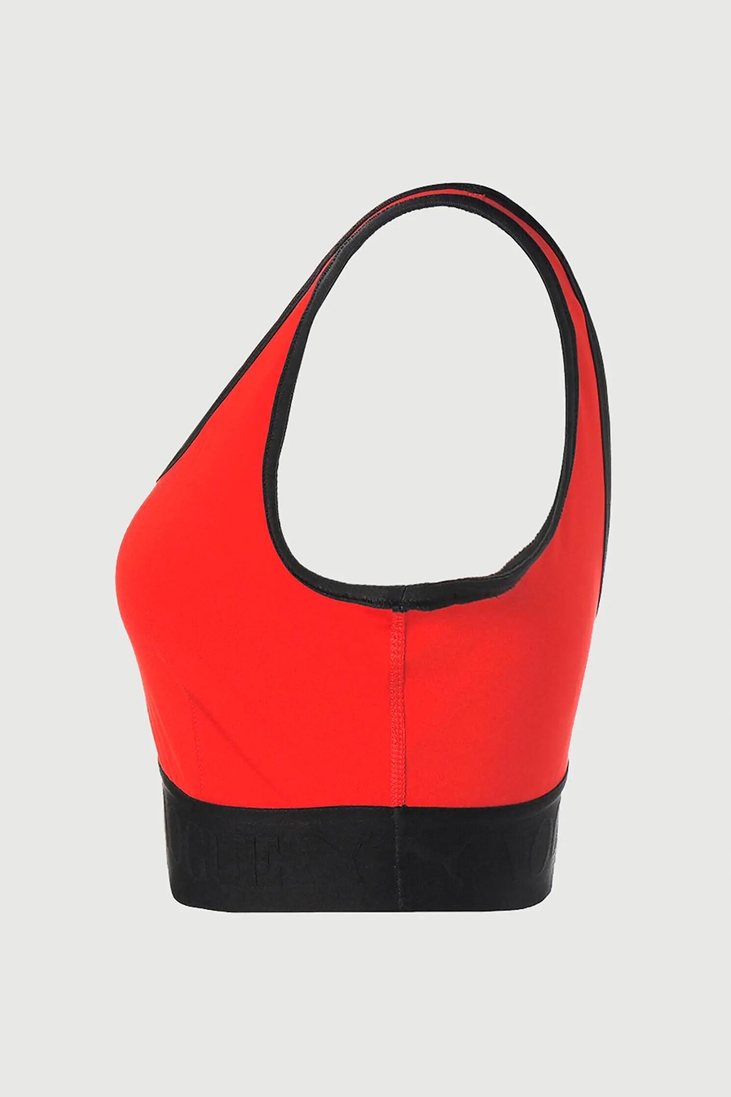 TOP DAMSKI PUMA-BRA TOP PUMA X VOGUE   logo CZERWONY 2/5