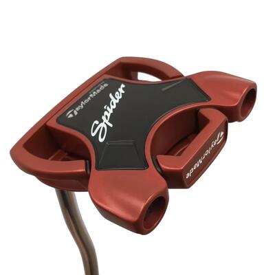 Linkshandig taylormade spider red putter / 34