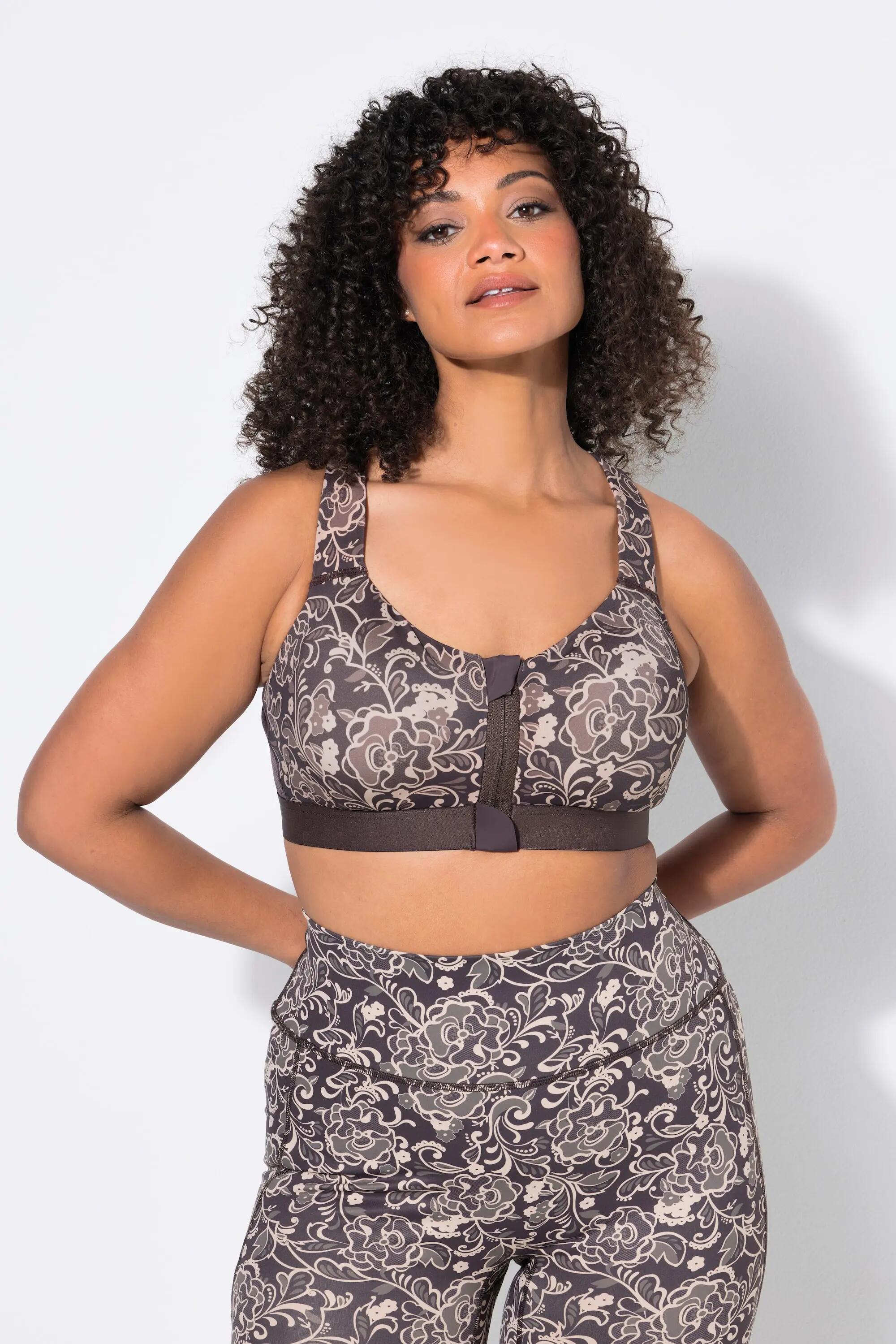 Femme Soutien-gorge de sport motif léopard 7/8