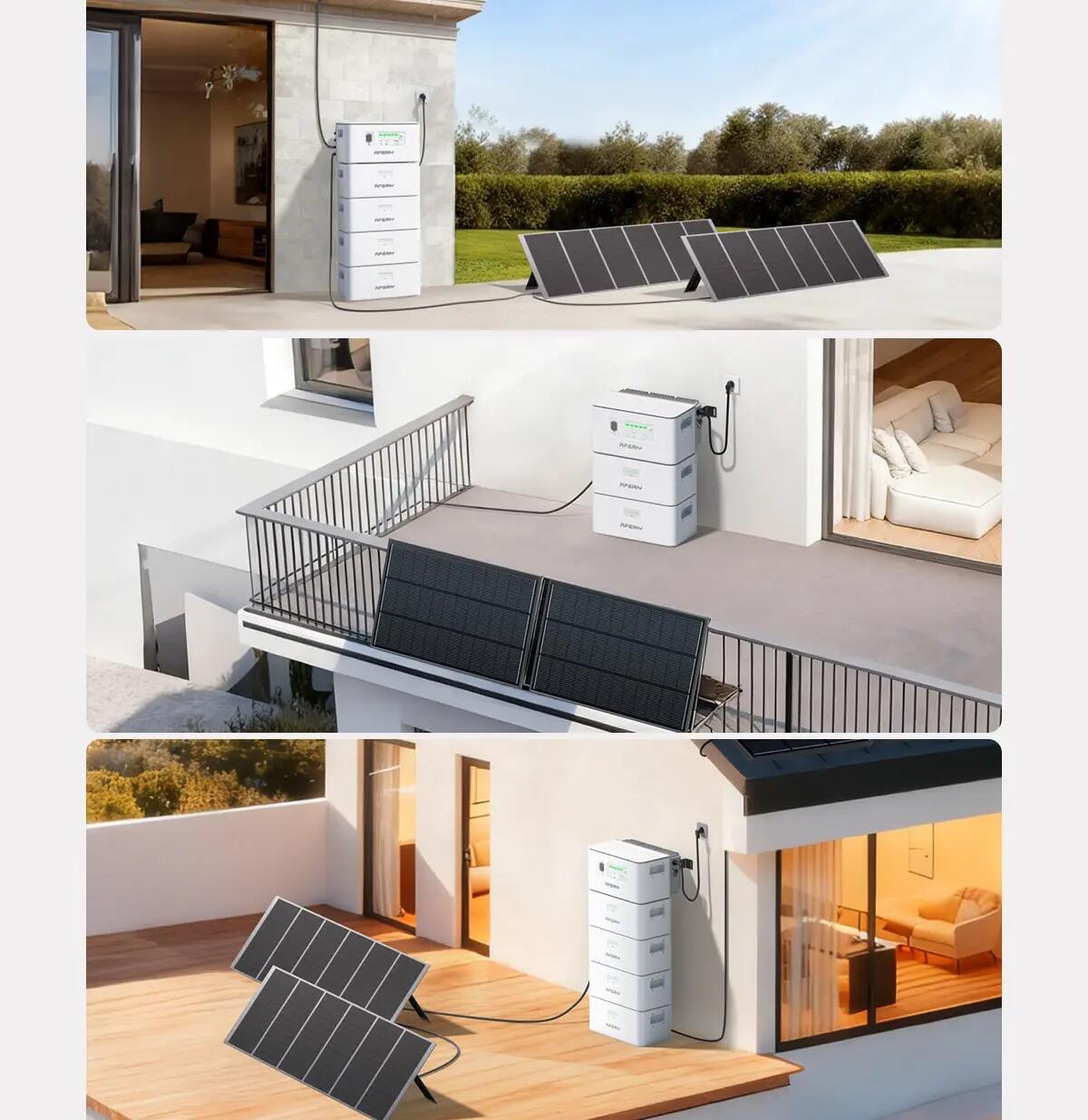 AFERIY PS240 Station Solaire de Balcon 1958Wh Extensible 9790Wh 4/11