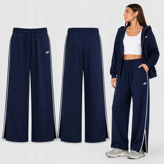 Pantalon de jogging femme 4F Sportif à jambe évasée S F1413 SS26