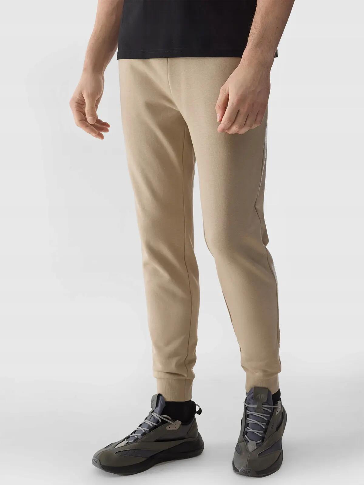 SPODNIE DRESOWE MĘSKIE 4F JOGGERY DRESY SPORTOWE TTROM603 3XL 3/5