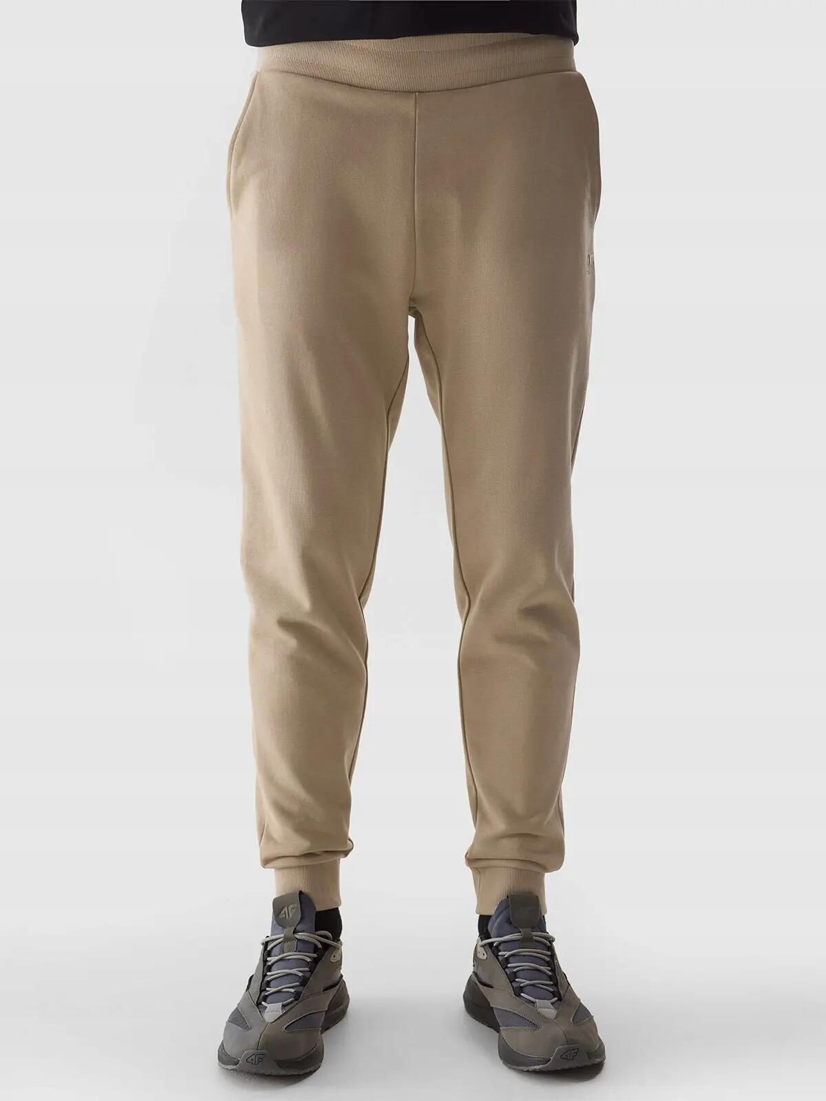 SPODNIE DRESOWE MĘSKIE 4F JOGGERY DRESY SPORTOWE TTROM603 3XL 2/5