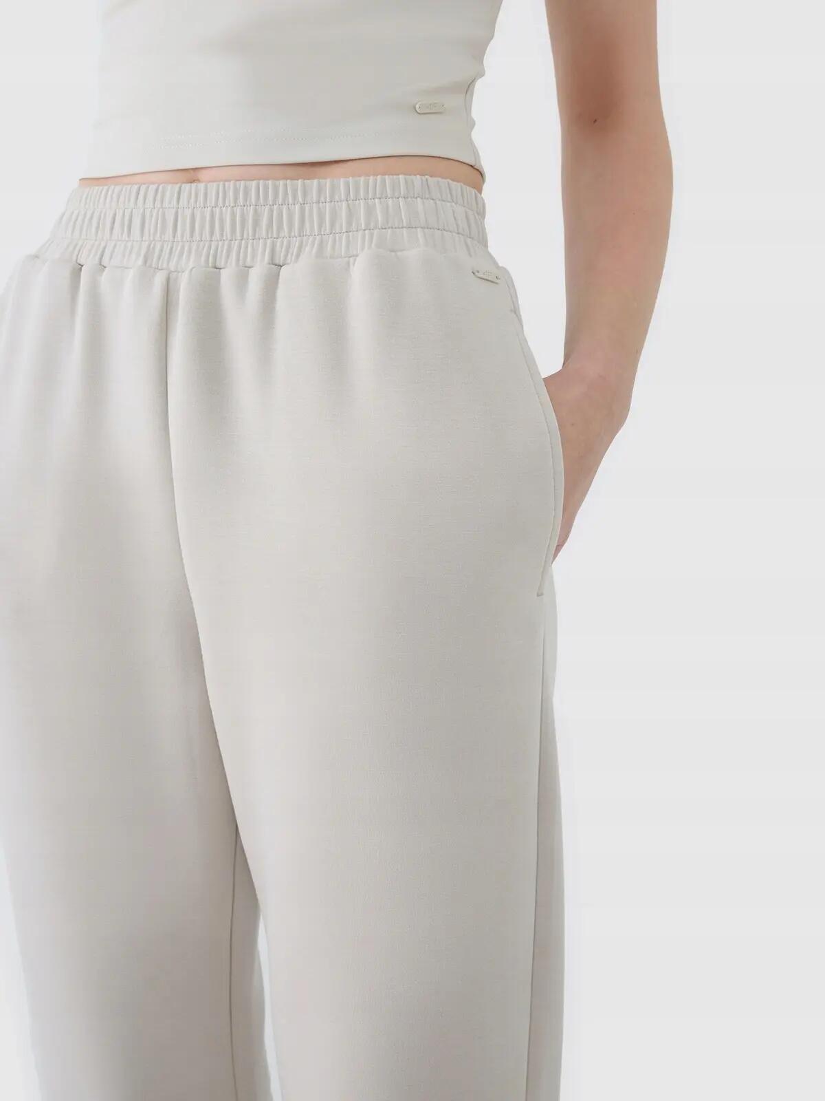 SPODNIE DAMSKIE 4F DRESOWE XL JOGGERY Z MODALEM TTROF1010 2/8
