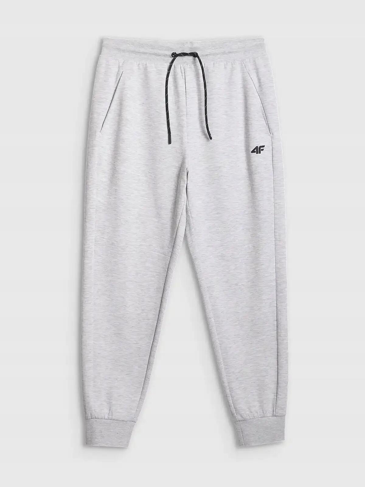 SPODNIE MĘSKIE DRESOWE 4F SPORTOWE DRESY JOGGERY 3XL M1676 SS26 2/5