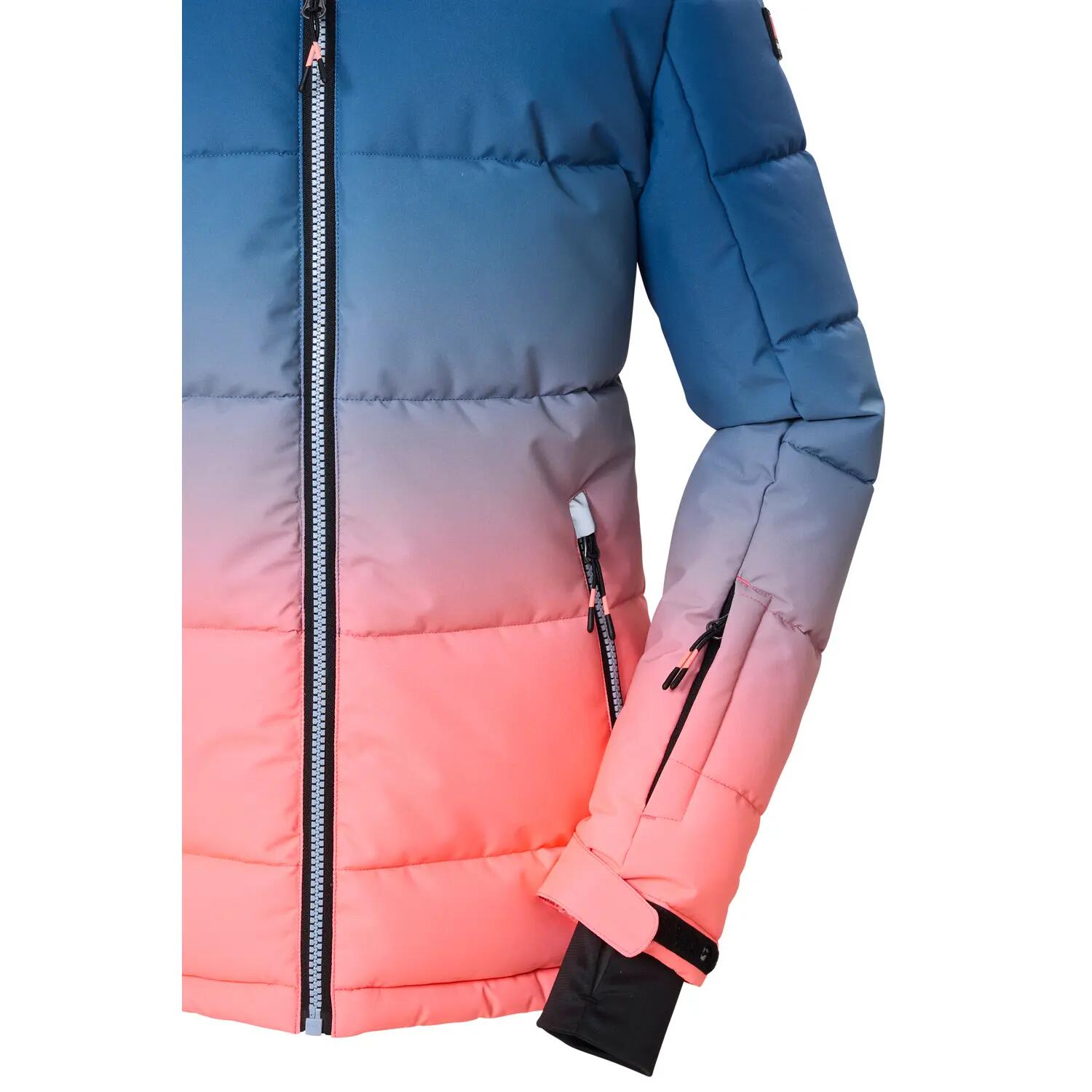 Kinder, Mädchen Ski-Steppjacke KSW 330 GRLSQLTD JCKT 4/7