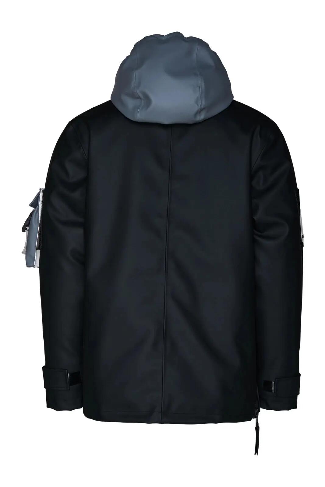 KURTKA PRZEJŚCIOWA RAINS WODOODPORNA UNISEX GLACIAL ANORAK M/L 2/3