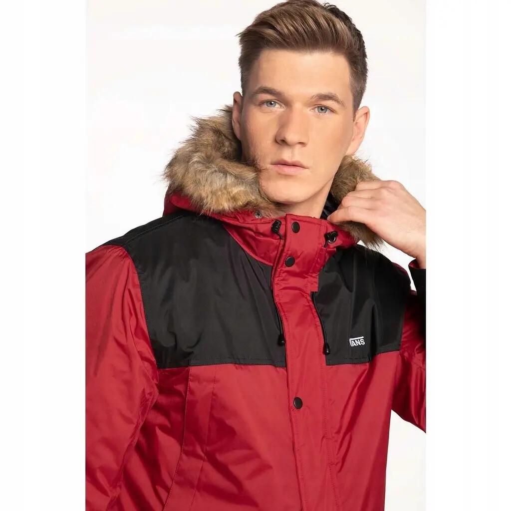 KURTKA MĘSKA ZIMOWA VANS SHOLES Z FUTREM VM-0A457T2KA1-XL 2/4
