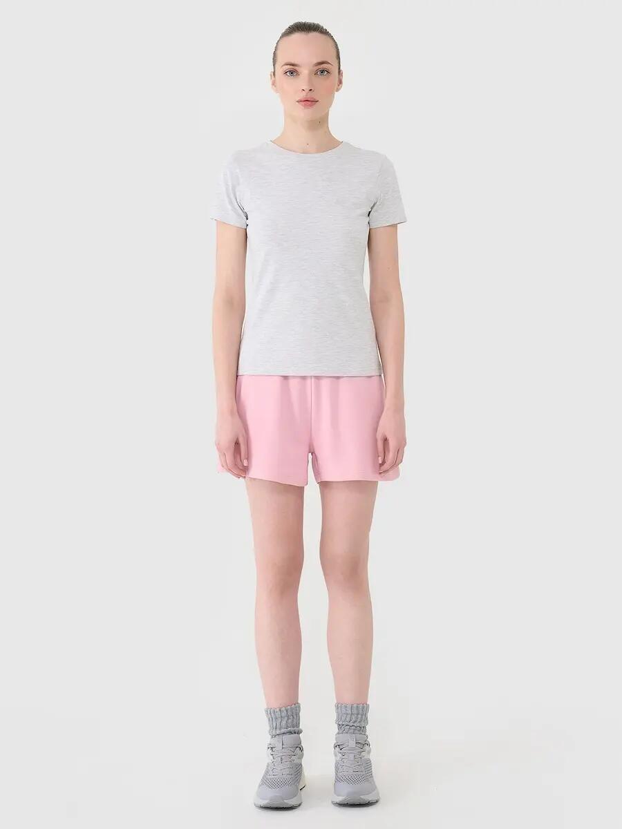 Damski t-shirt basic 4F 4FWMM00TTSHF2673 3/6
