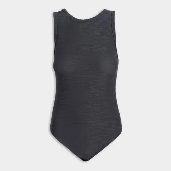 BODY DAMSKIE 4F SPORTOWE Z WYCIĘCEM NA PLECACH   CZARNY 9/10
