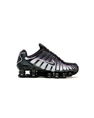 Dames - sneaker - nike shox tl fade - zwart, wit - eu 37,5