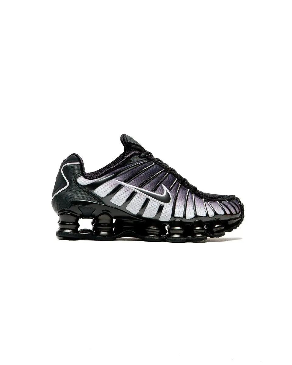 Baskets - Femme - Loisir - Brillant, sans motif - Shox TL Fade - Noir/Blanc 1/1