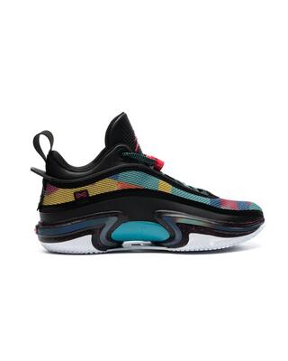 Heren – basketbalsneaker – low model – air jordan 36 low – zwart