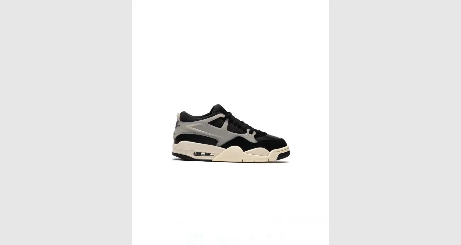 Heren - basketbalsneaker - Air Jordan 4 RM - zwart Sail 1/1