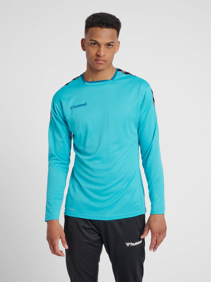 Hummel koszulka męska z długim rękawem hml Authentic Poly Jersey