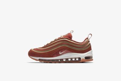 Dames - sneakers - gestreept - air max 97 - dusty peach