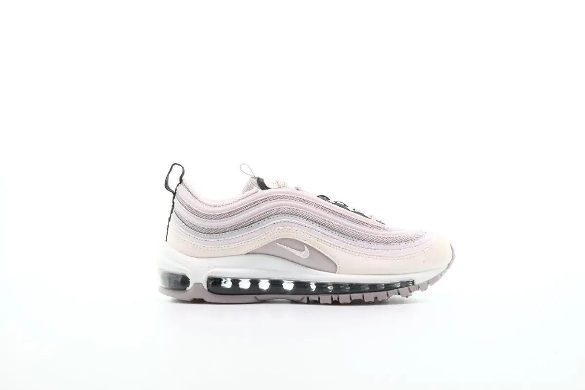 Chaussures femme - Baskets - Respirantes, design rétro - Air Max 97 - Rose pâle 1/1