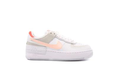 Dames - sneaker - air force 1 low shadow - wit/bright mango