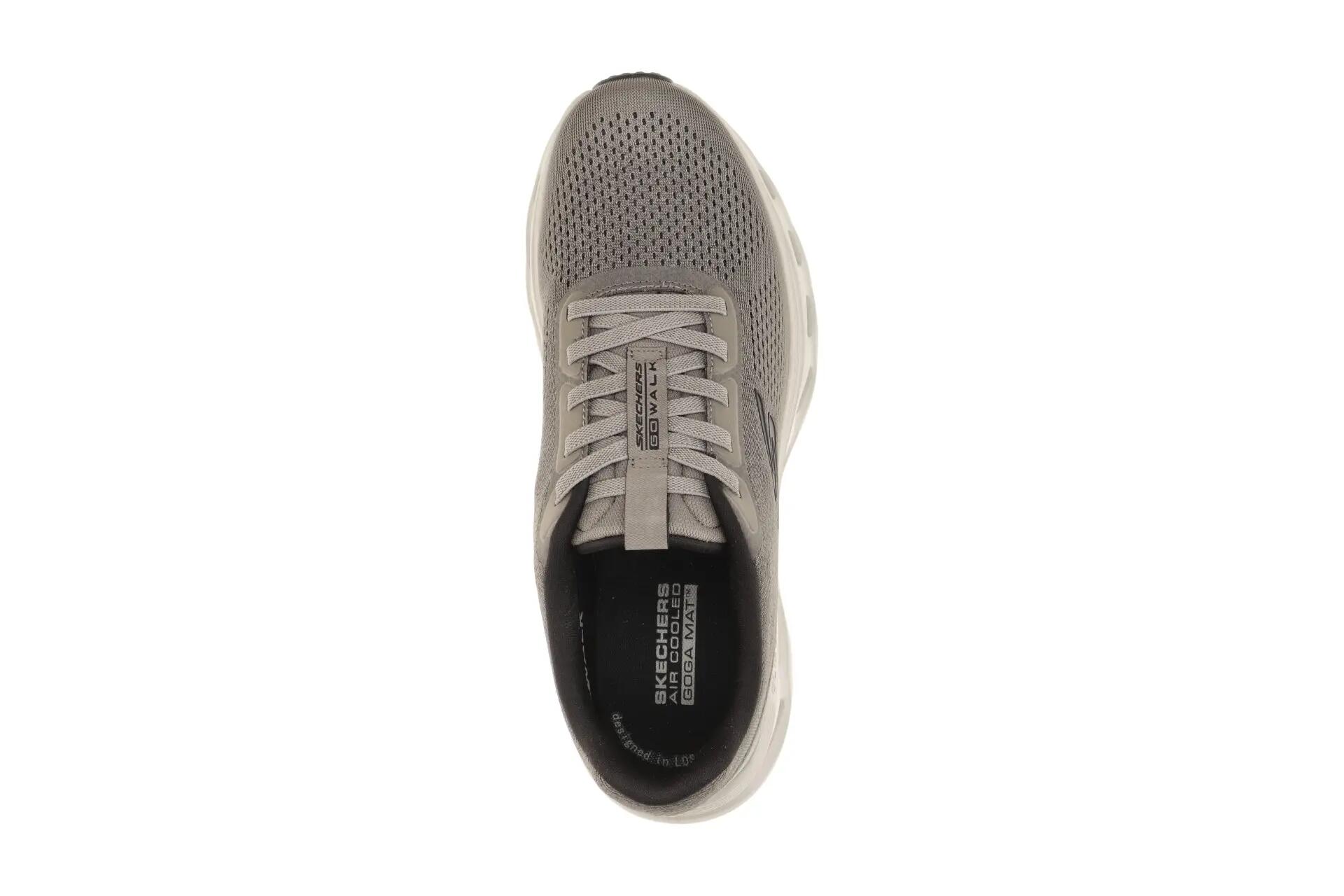 Skechers Go Walk Gliede Step Schuhe Slipper taupe grau 217020 6/7