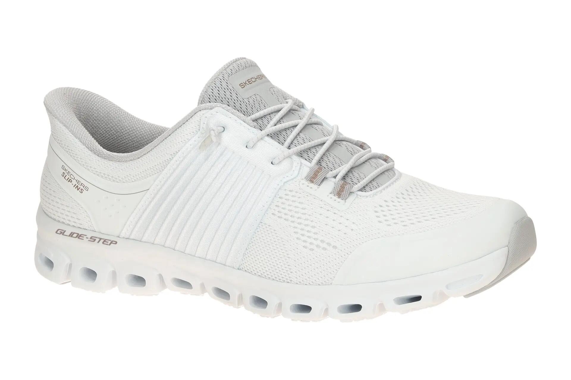 Skechers Glide Step SLIP INS chaussures blanches femmes 104801 1/7