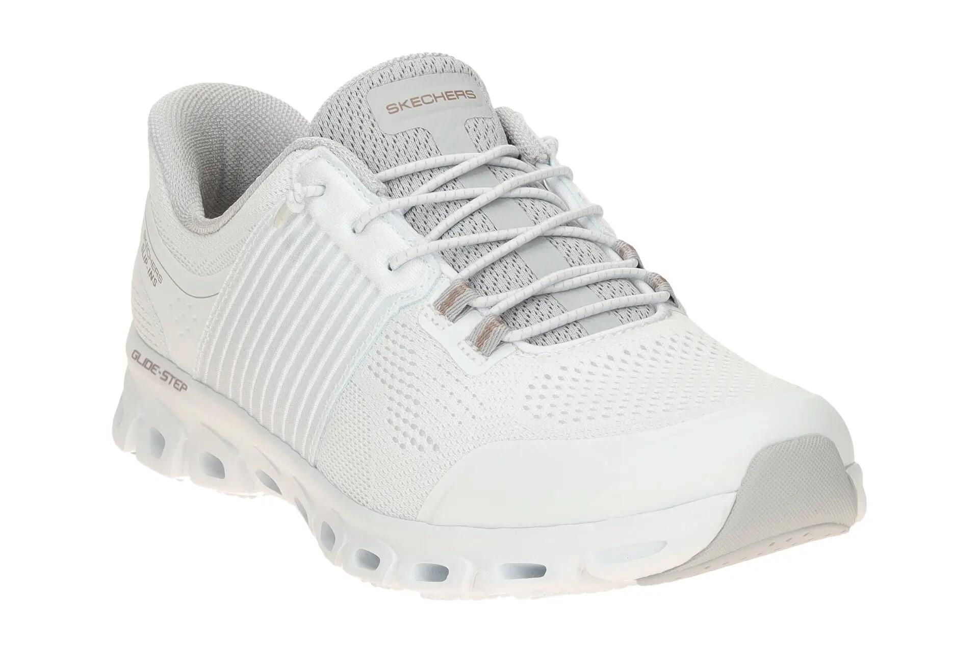 Skechers Glide Step SLIP INS chaussures blanches femmes 104801 3/7