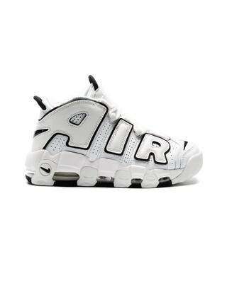Dames – sneaker – gerenoveerd – air more uptempo – wit/zwart