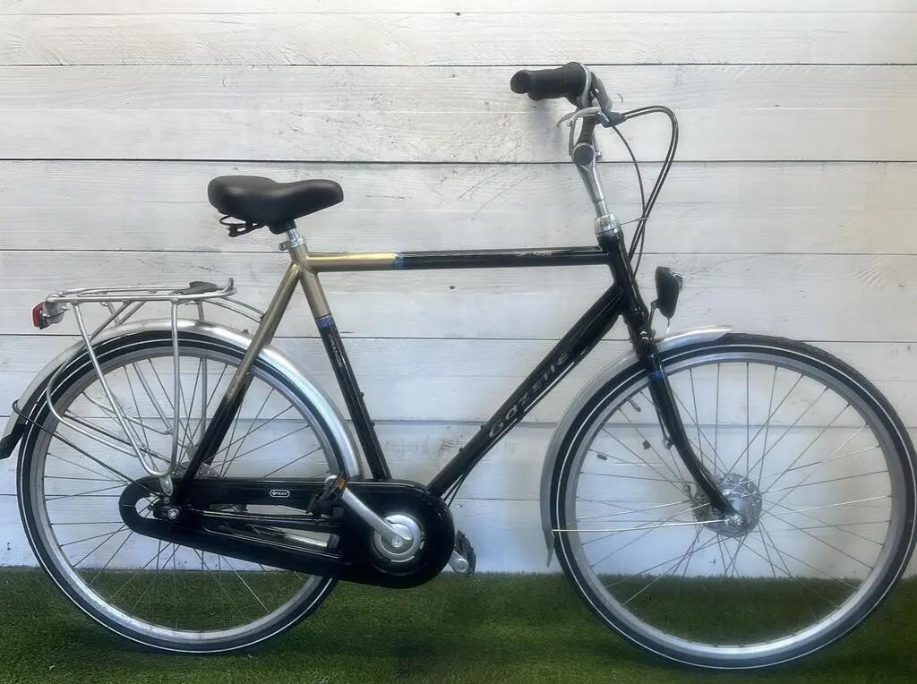 Gazelle stadsfiets bike, oranje 1/2