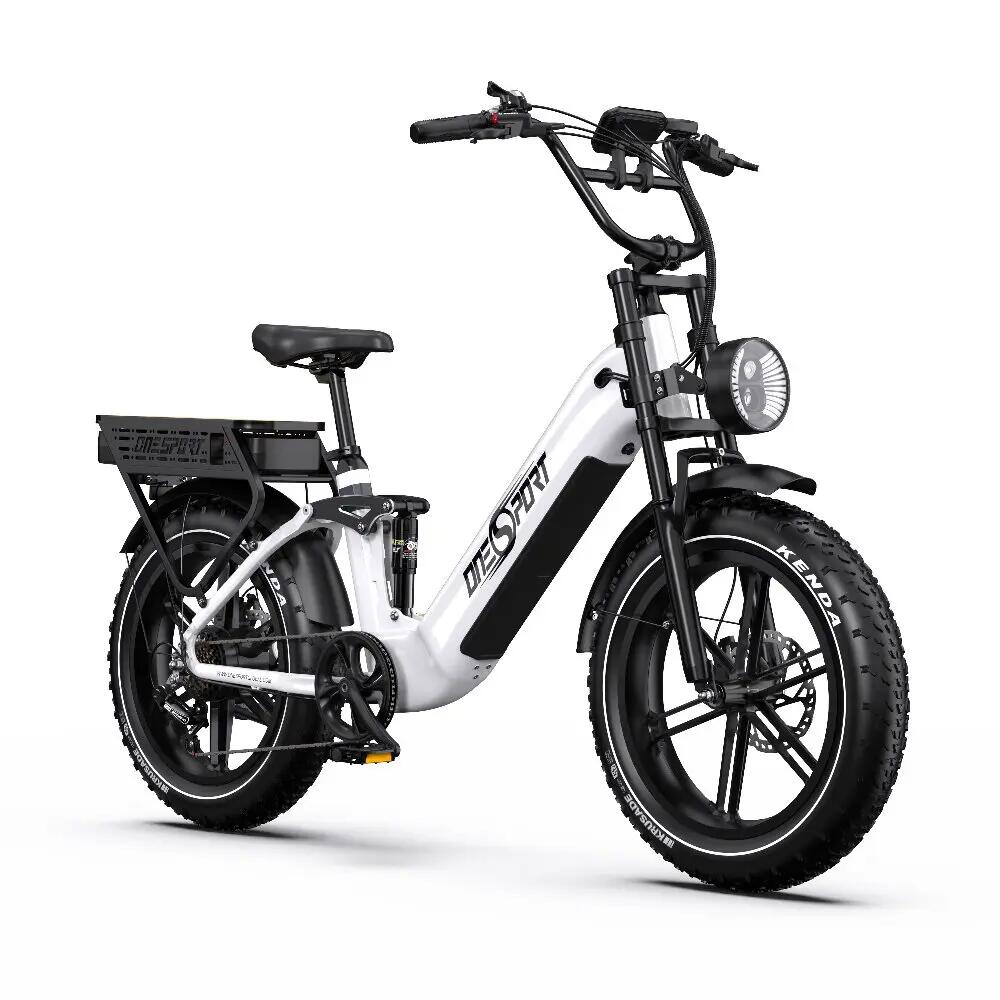 Bicicletta Elettrica ONESPORT OT08 Pro｜48V 18AH*2 Doppia Batteria｜Pneumatico 20* 3/7