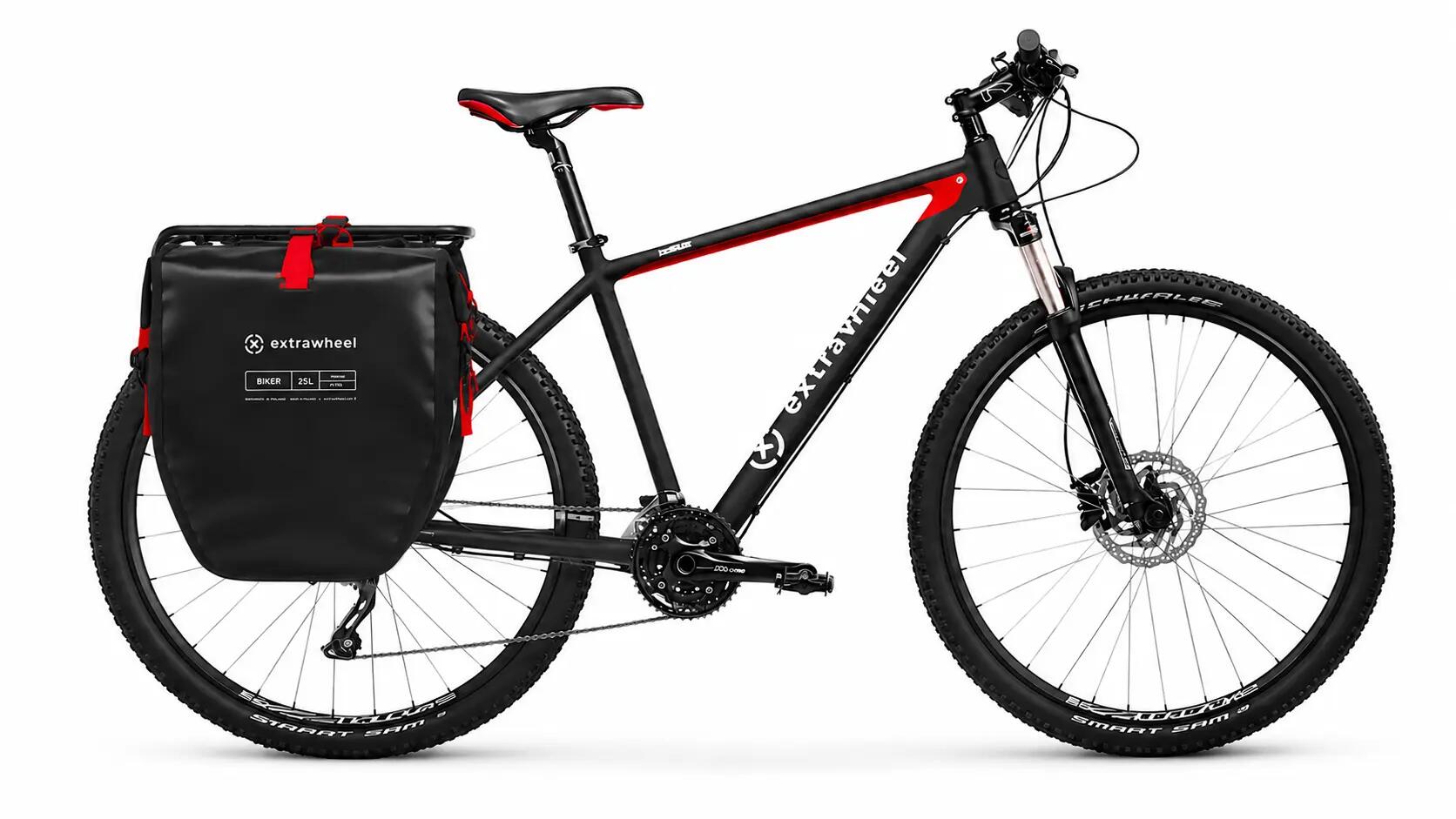 Sakwy rowerowe wodoszczelne 50 l (2 × 25 l) Biker 4/6
