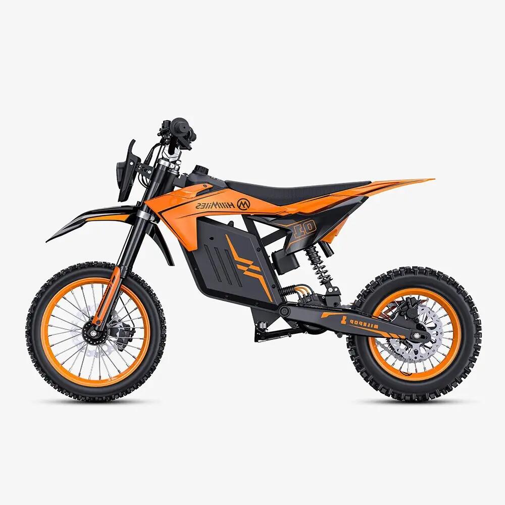 HILLMILES MilePop 1 Moto Elettrica per Bambini, Batteria Rimovibile 48V 25Ah 5/6